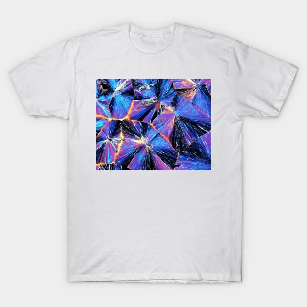 Tartaric acid crystals, light micrograph (C009/5982) T-Shirt by SciencePhoto